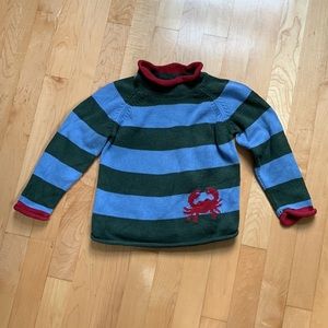 LL Bean Roll Neck Crab Sweater